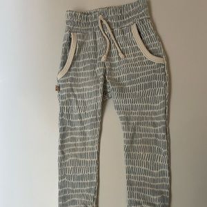 Childhood's Clothing Carolina Blue Domino Joggers- 3T